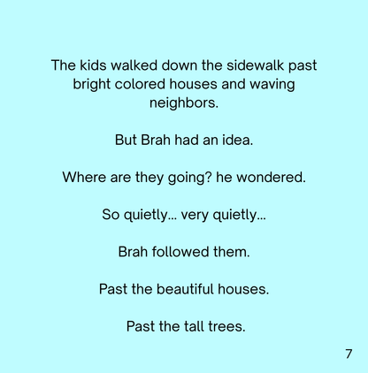 Brah's Sneaky School Adventure - FREE MINI E-BOOK