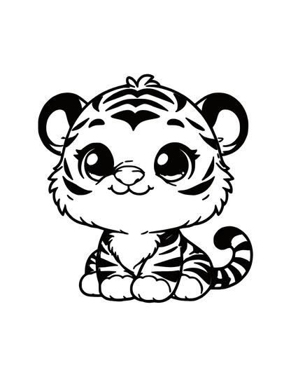 Lil Bermy Animal Coloring Book