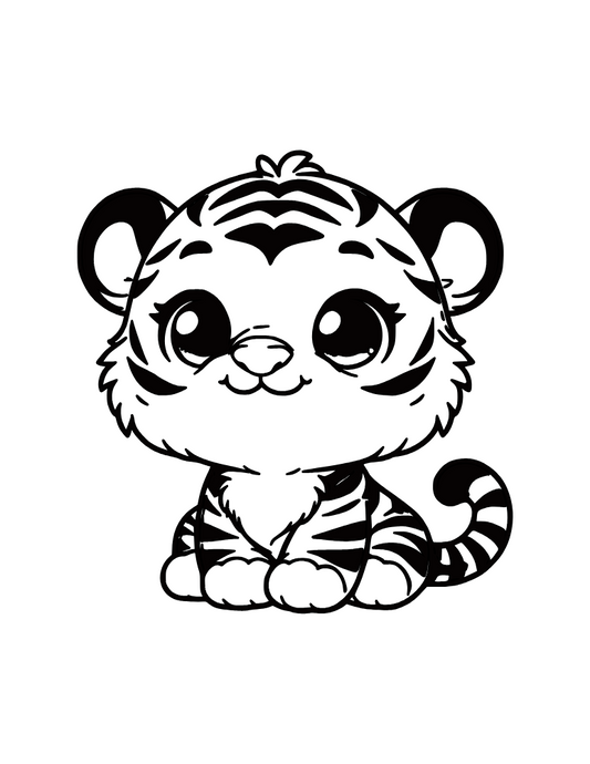 Lil Bermy Animal Coloring Book