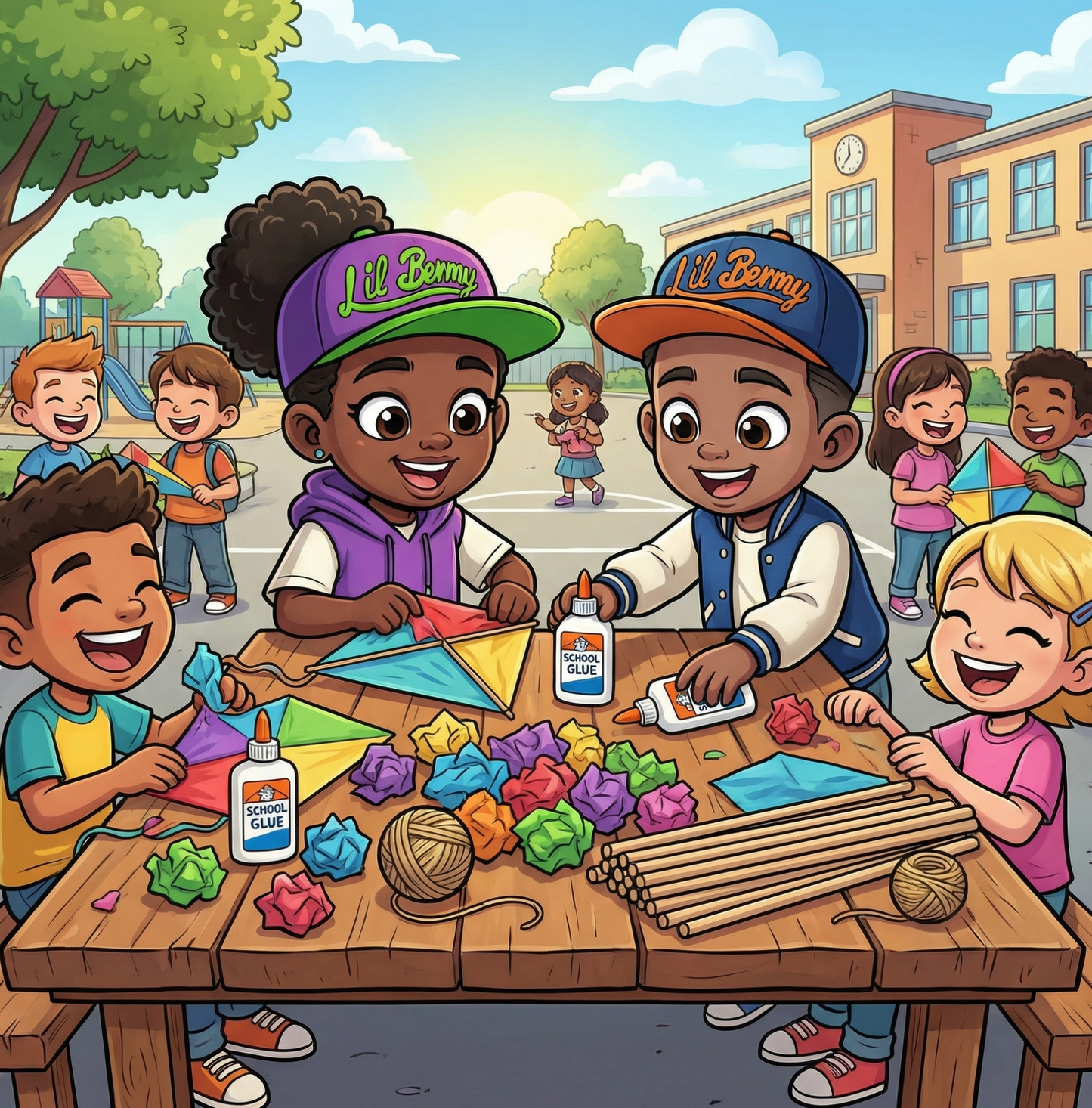 Lil Bermy Readers - It's a Kite Party